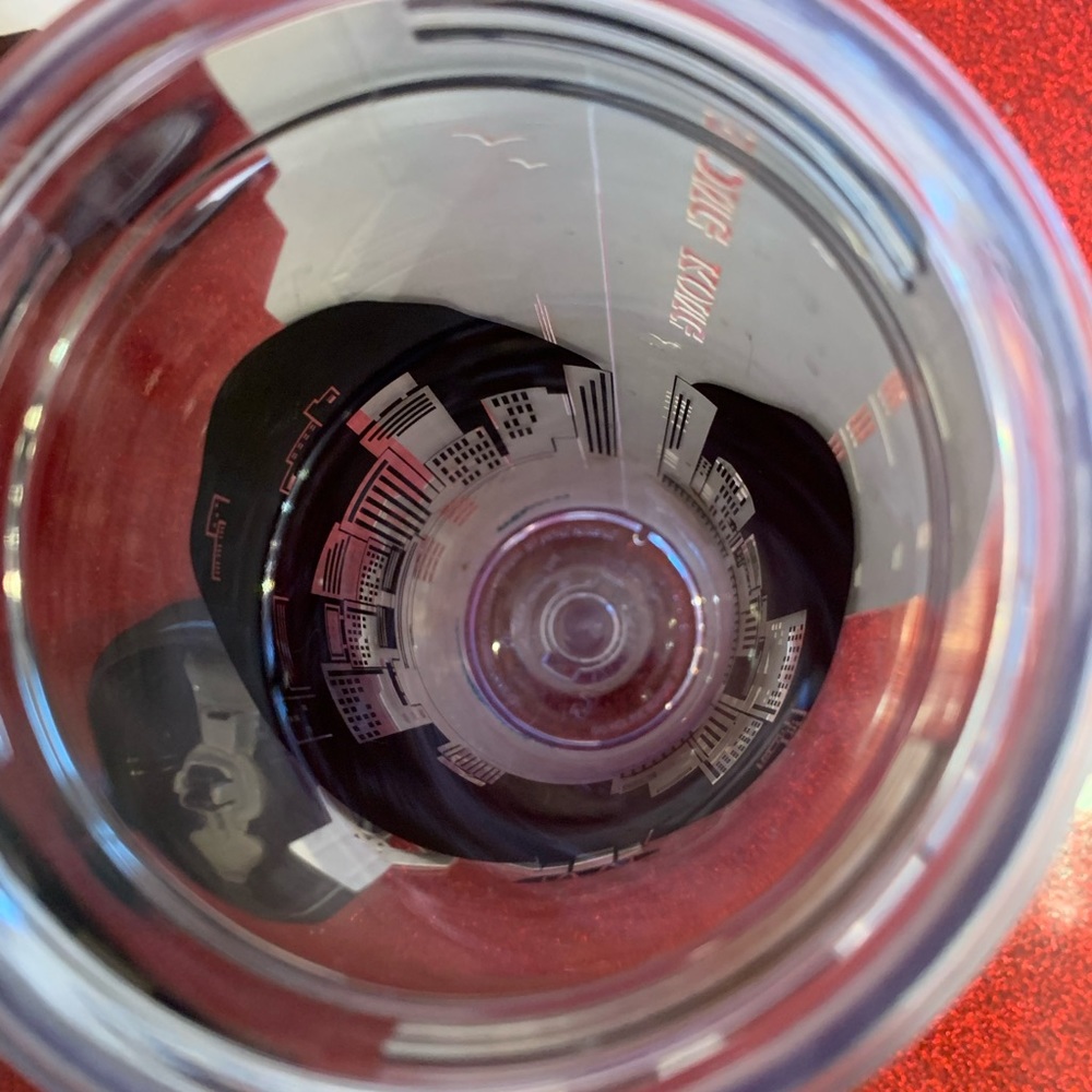 STARBUCKS Hong Kong 16 oz plastic Travel tumbler with swivel lid closure NWOT - Picture 5 of 8